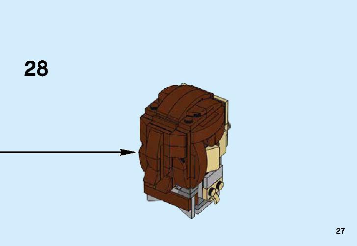 Rey 41602 LEGO information LEGO instructions 27 page