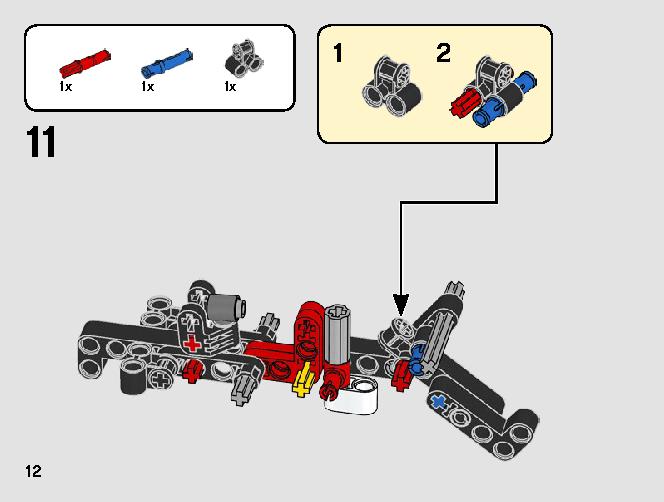 Buggy 42101 LEGO information LEGO instructions 12 page