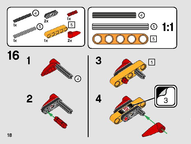 Buggy 42101 LEGO information LEGO instructions 18 page