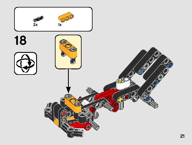 Buggy 42101 LEGO information LEGO instructions 21 page