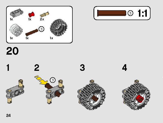 Buggy 42101 LEGO information LEGO instructions 24 page