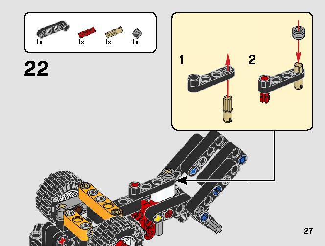 Buggy 42101 LEGO information LEGO instructions 27 page