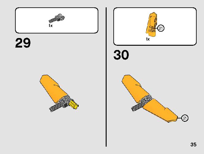 Buggy 42101 LEGO information LEGO instructions 35 page