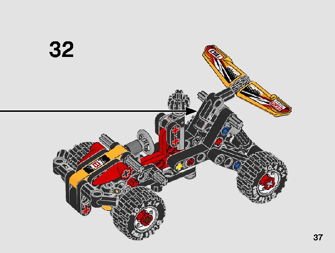 Buggy 42101 LEGO information LEGO instructions 37 page