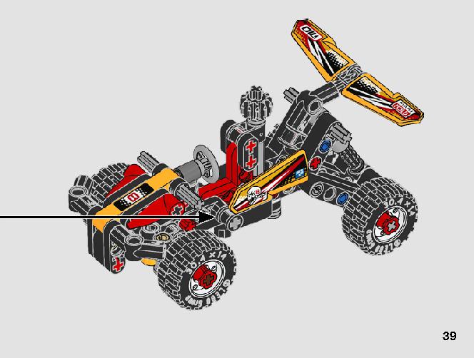 Buggy 42101 LEGO information LEGO instructions 39 page