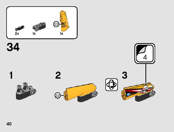 Buggy 42101 LEGO information LEGO instructions 40 page