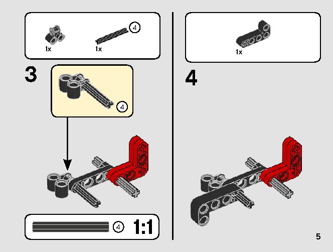 Buggy 42101 LEGO information LEGO instructions 5 page