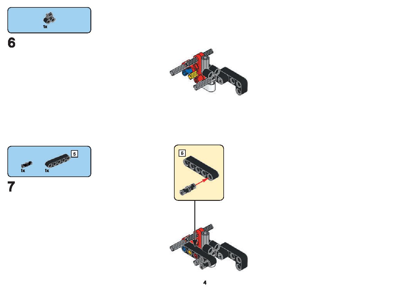 Buggy 42101 LEGO information LEGO instructions 4 page