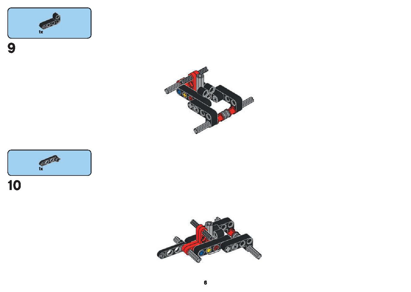 Buggy 42101 LEGO information LEGO instructions 6 page