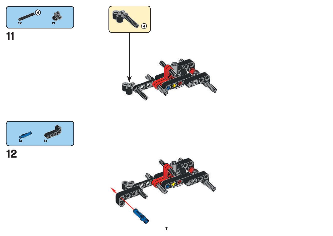 Buggy 42101 LEGO information LEGO instructions 7 page