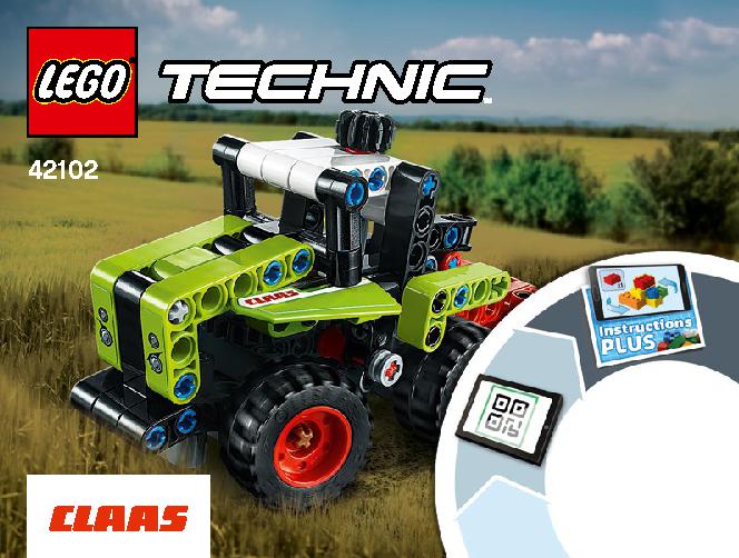 Mini CLAAS XERION 42102 LEGO information LEGO instructions 1 page
