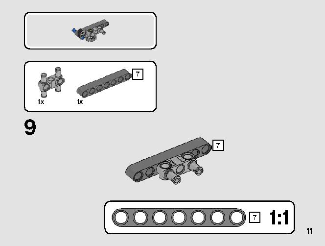 ミニ クラース ゼリオン 42102 レゴの商品情報 レゴの説明書・組立方法 11 page