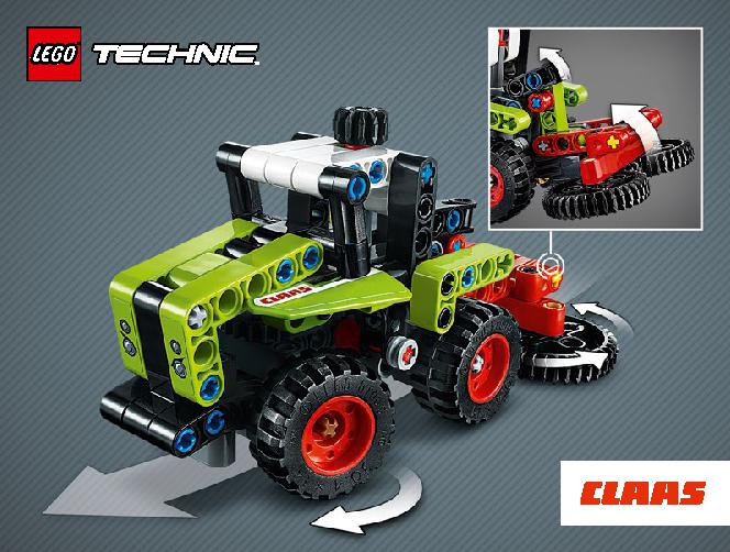 Mini CLAAS XERION 42102 LEGO information LEGO instructions 52 page