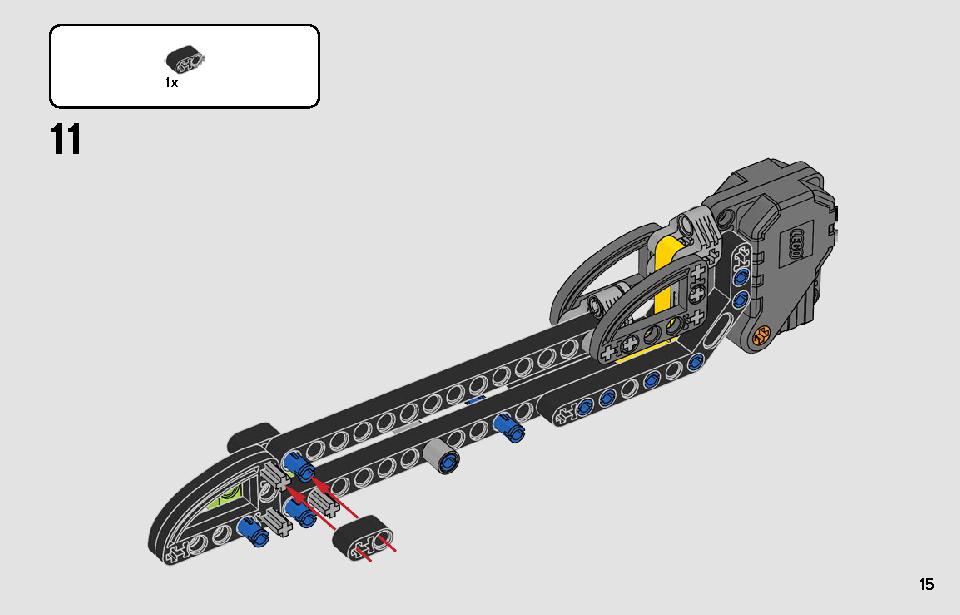 Dragster 42103 LEGO information LEGO instructions 15 page