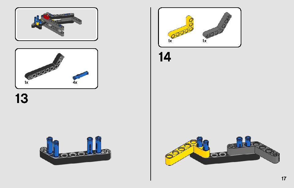 Dragster 42103 LEGO information LEGO instructions 17 page