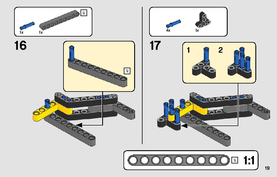 ドラッグスター 42103 レゴの商品情報 レゴの説明書・組立方法 19 page
