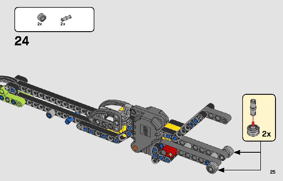 Dragster 42103 LEGO information LEGO instructions 25 page
