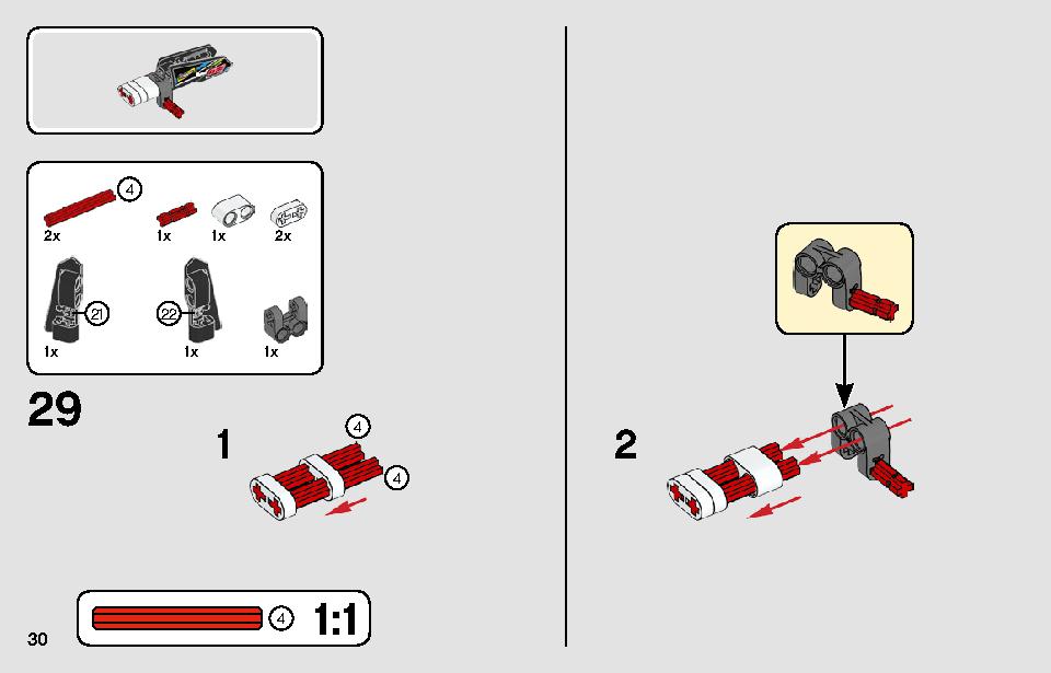 Dragster 42103 LEGO information LEGO instructions 30 page