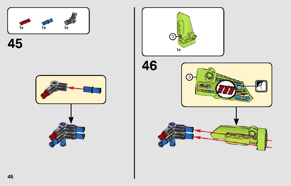 Dragster 42103 LEGO information LEGO instructions 46 page