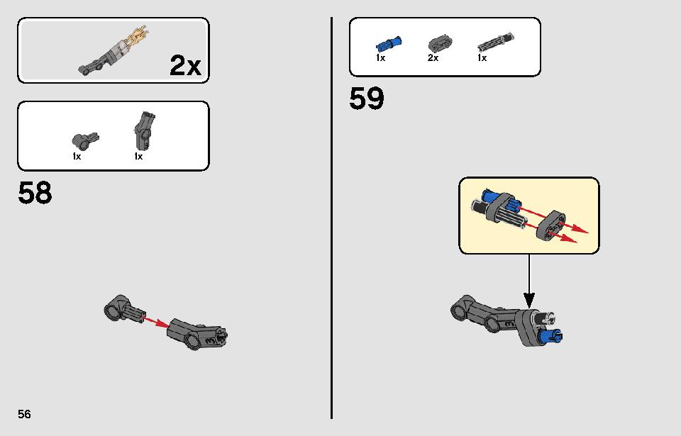 Dragster 42103 LEGO information LEGO instructions 56 page