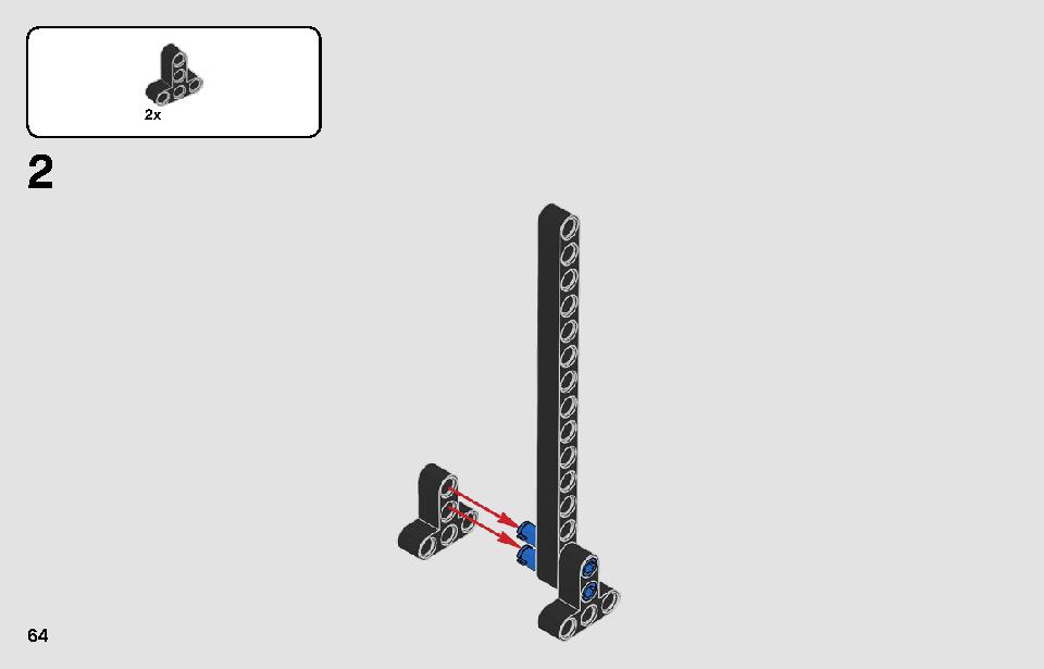 Dragster 42103 LEGO information LEGO instructions 64 page