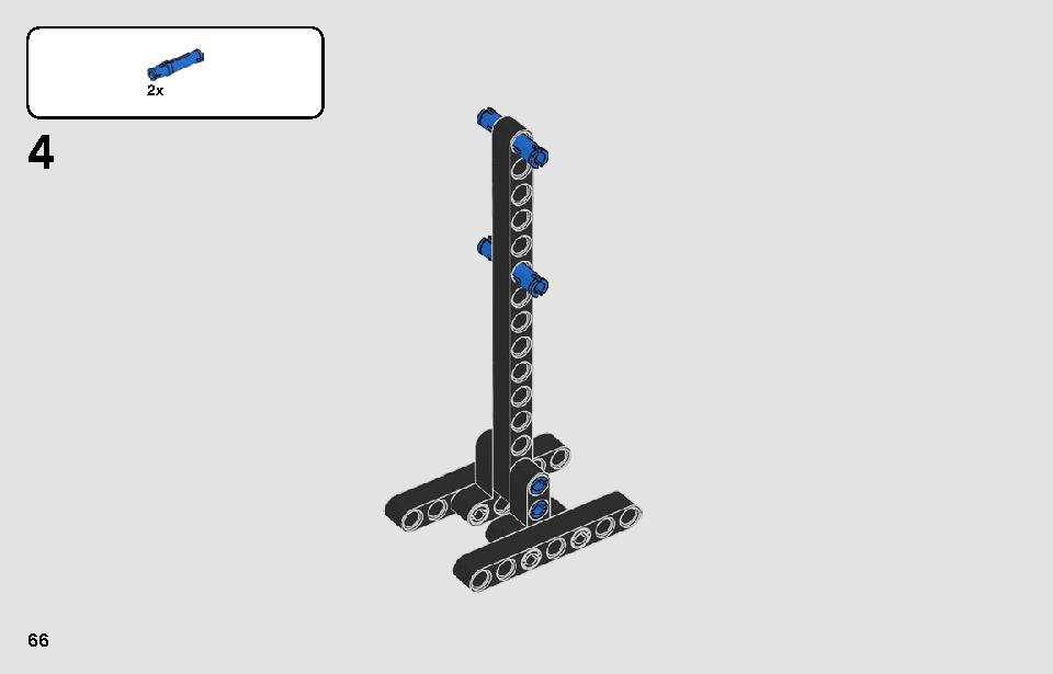 Dragster 42103 LEGO information LEGO instructions 66 page