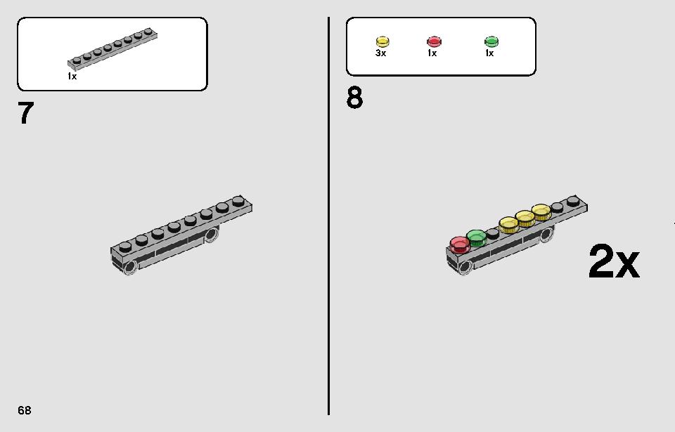 Dragster 42103 LEGO information LEGO instructions 68 page