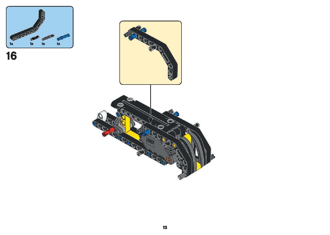Dragster 42103 LEGO information LEGO instructions 13 page