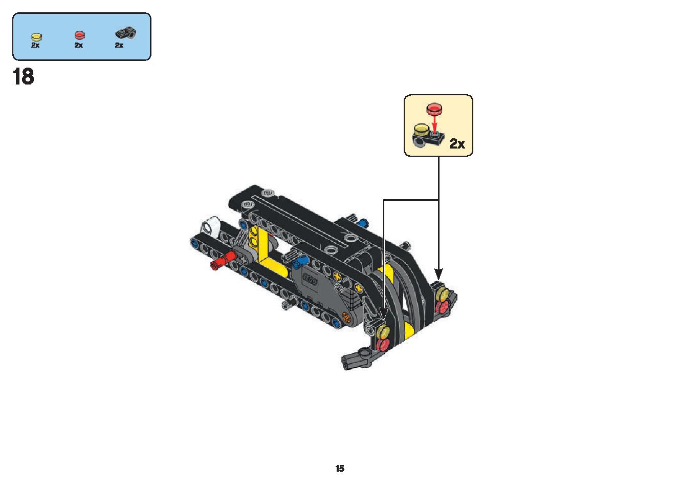 Dragster 42103 LEGO information LEGO instructions 15 page