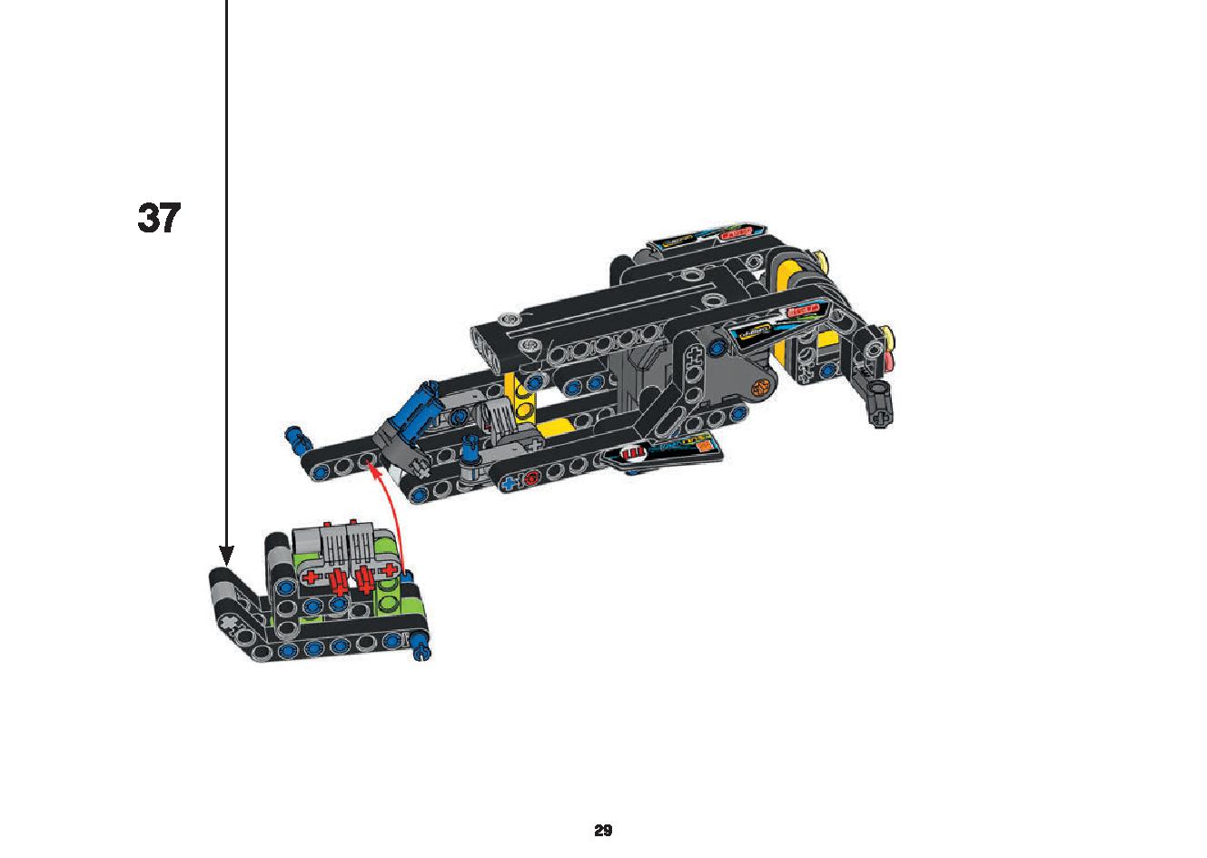Dragster 42103 LEGO information LEGO instructions 29 page