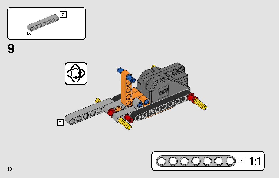 レーシングトラック 42104 レゴの商品情報 レゴの説明書・組立方法 10 page