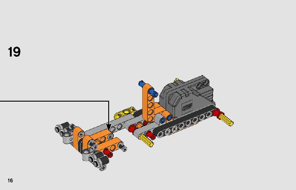 レーシングトラック 42104 レゴの商品情報 レゴの説明書・組立方法 16 page