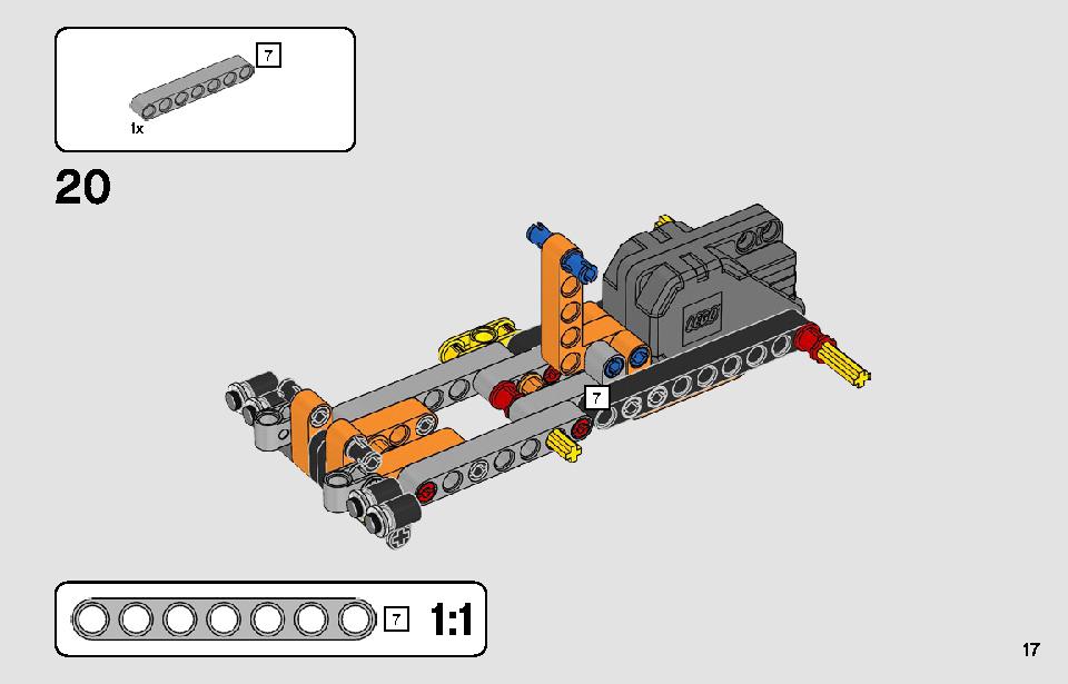 レーシングトラック 42104 レゴの商品情報 レゴの説明書・組立方法 17 page