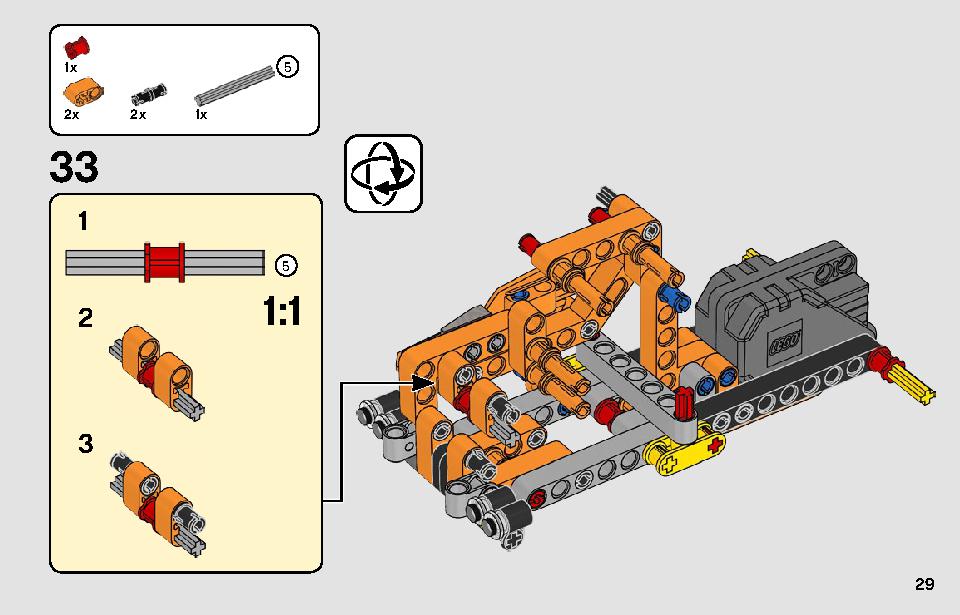 レーシングトラック 42104 レゴの商品情報 レゴの説明書・組立方法 29 page