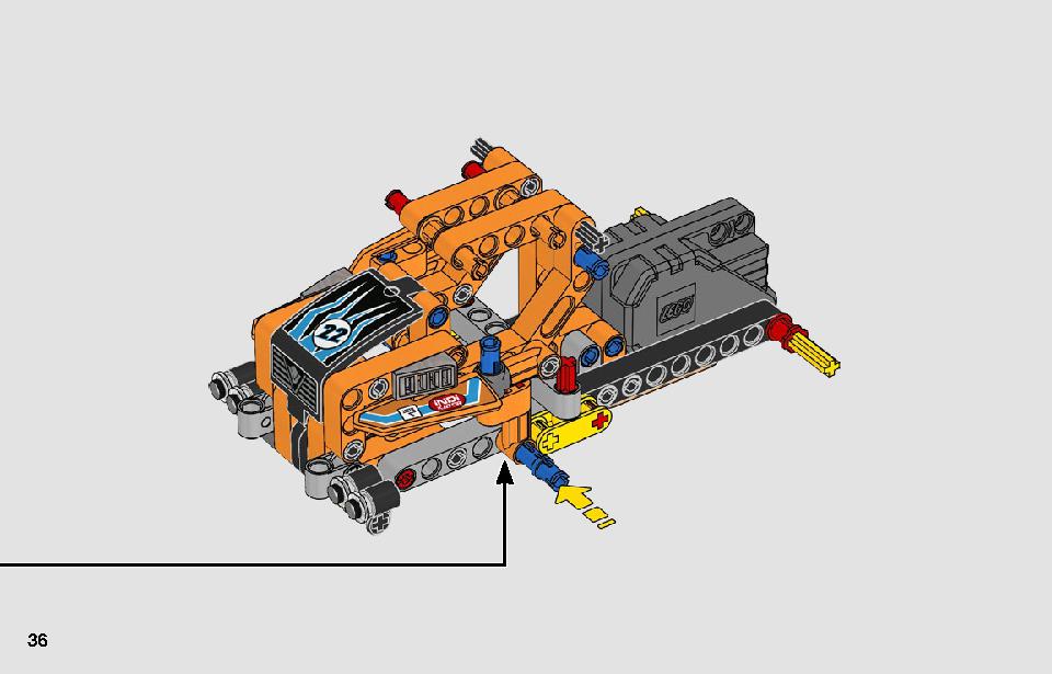 レーシングトラック 42104 レゴの商品情報 レゴの説明書・組立方法 36 page