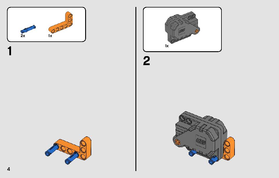 レーシングトラック 42104 レゴの商品情報 レゴの説明書・組立方法 4 page