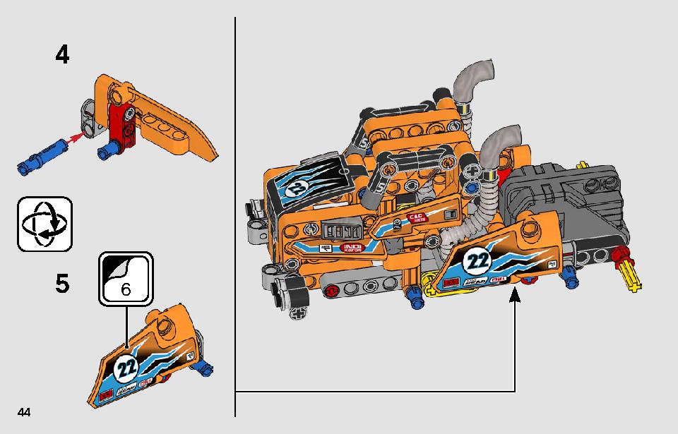 レーシングトラック 42104 レゴの商品情報 レゴの説明書・組立方法 44 page