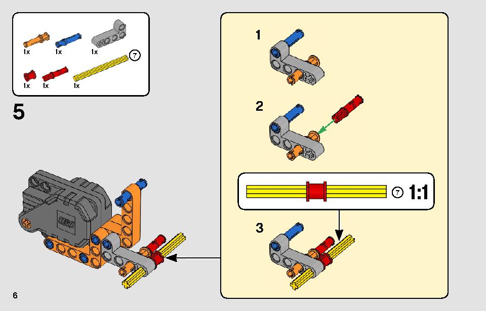 レーシングトラック 42104 レゴの商品情報 レゴの説明書・組立方法 6 page