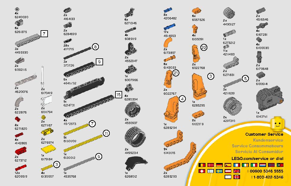 レーシングトラック 42104 レゴの商品情報 レゴの説明書・組立方法 71 page