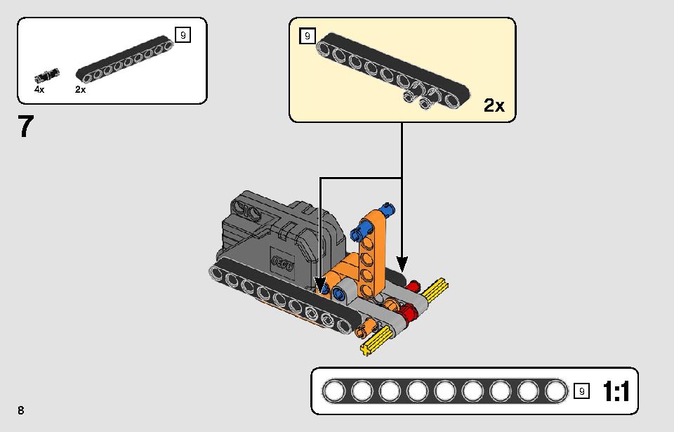 レーシングトラック 42104 レゴの商品情報 レゴの説明書・組立方法 8 page
