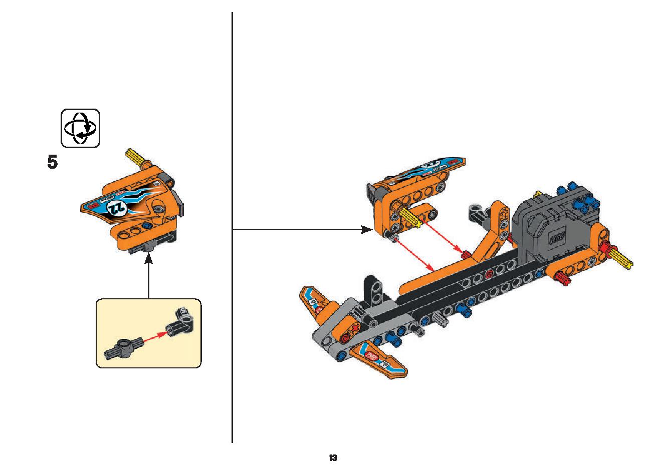 Race Truck 42104 LEGO information LEGO instructions 13 page