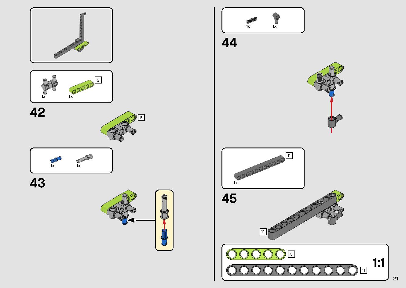 カタマランヨット 42105 レゴの商品情報 レゴの説明書・組立方法 21 page