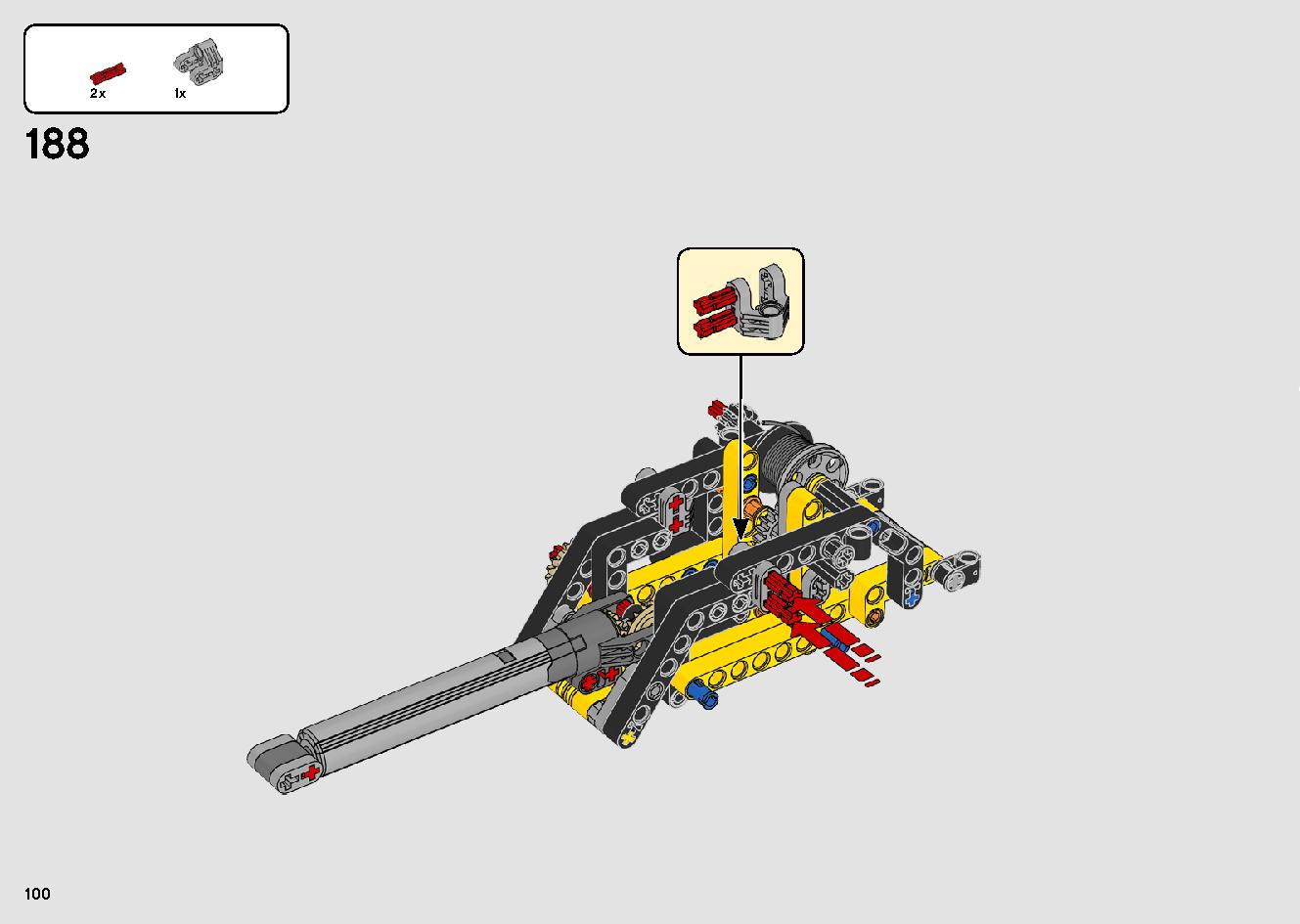 移動式クレーン車 42108 レゴの商品情報 レゴの説明書・組立方法 100 page