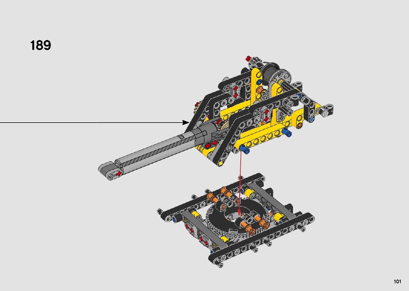 移動式クレーン車 42108 レゴの商品情報 レゴの説明書・組立方法 101 page