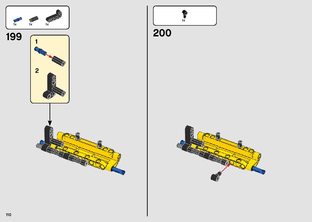 移動式クレーン車 42108 レゴの商品情報 レゴの説明書・組立方法 110 page