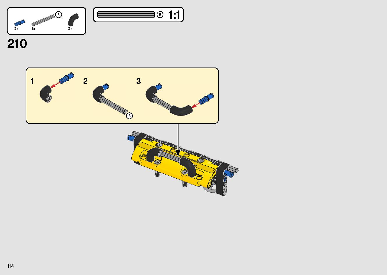 移動式クレーン車 42108 レゴの商品情報 レゴの説明書・組立方法 114 page