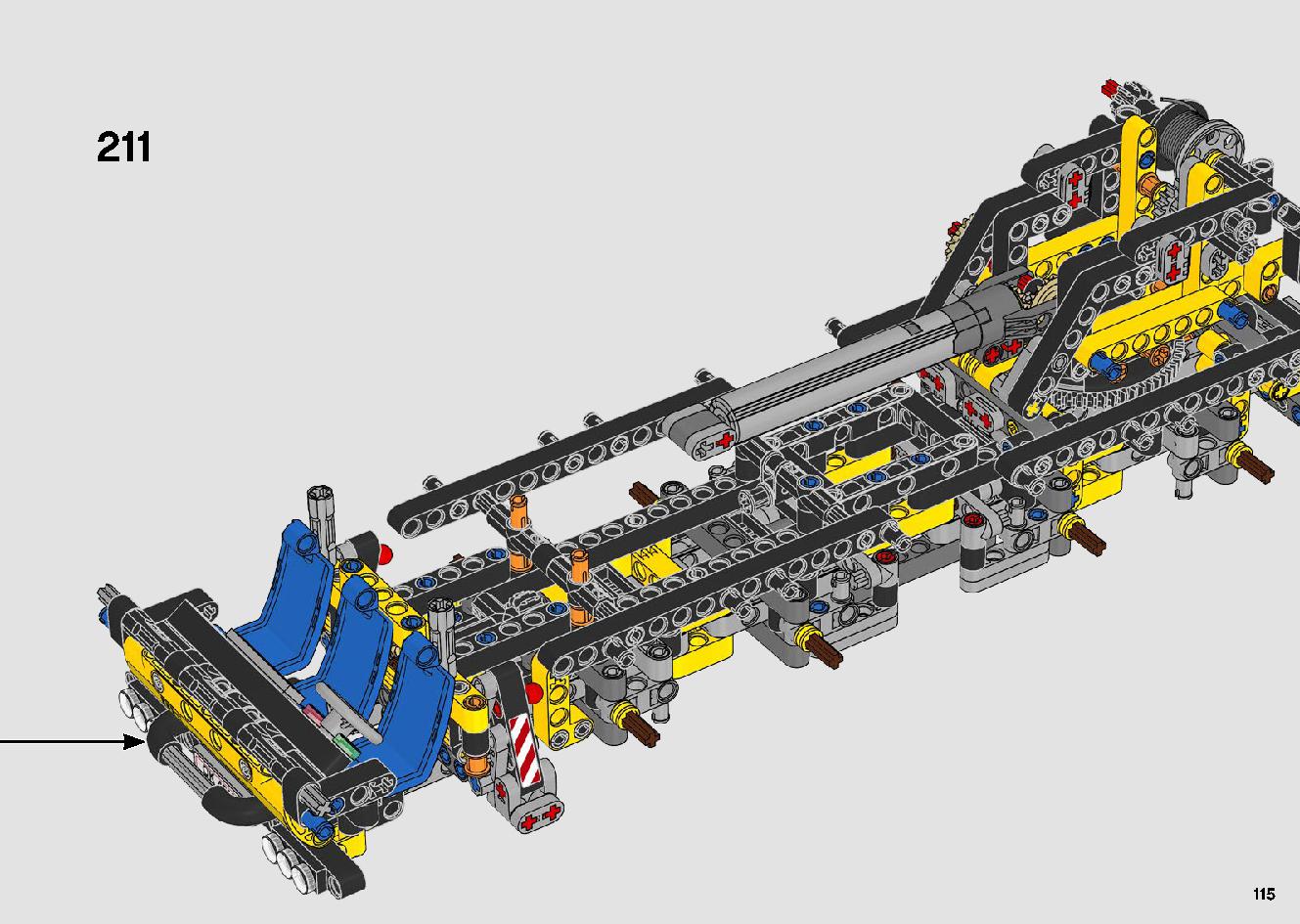 移動式クレーン車 42108 レゴの商品情報 レゴの説明書・組立方法 115 page