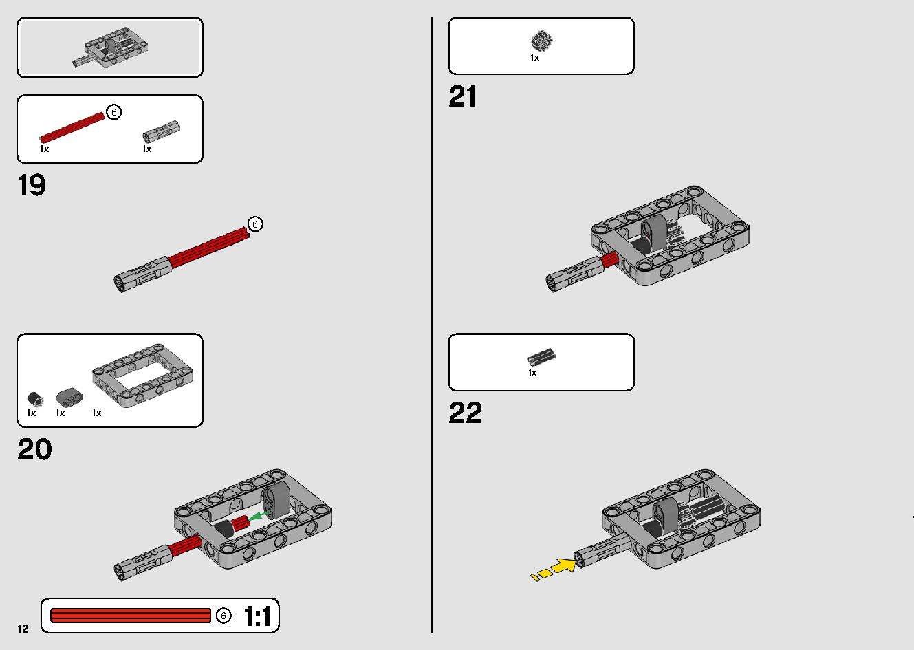 移動式クレーン車 42108 レゴの商品情報 レゴの説明書・組立方法 12 page