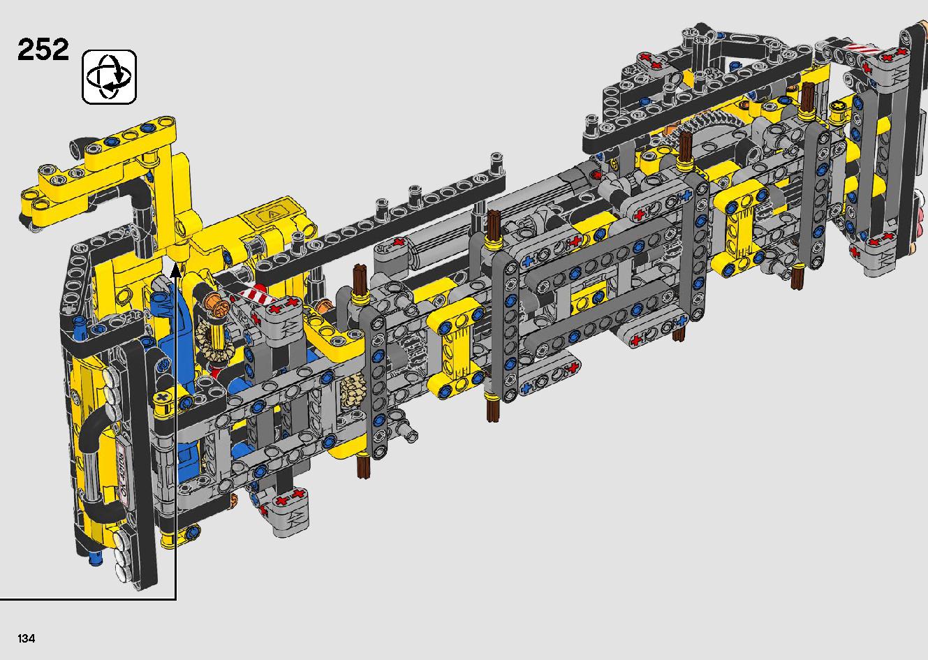 移動式クレーン車 42108 レゴの商品情報 レゴの説明書・組立方法 134 page
