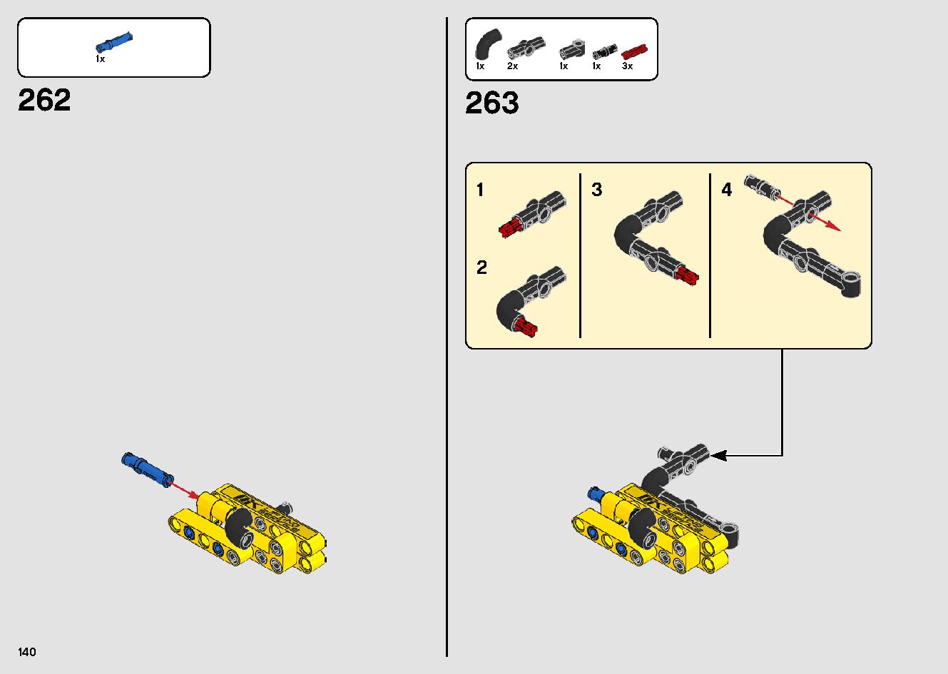 移動式クレーン車 42108 レゴの商品情報 レゴの説明書・組立方法 140 page